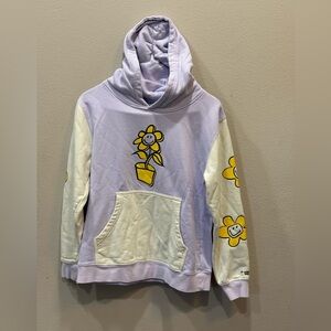 By Samii Ryan Smiley Color Block Hoodie